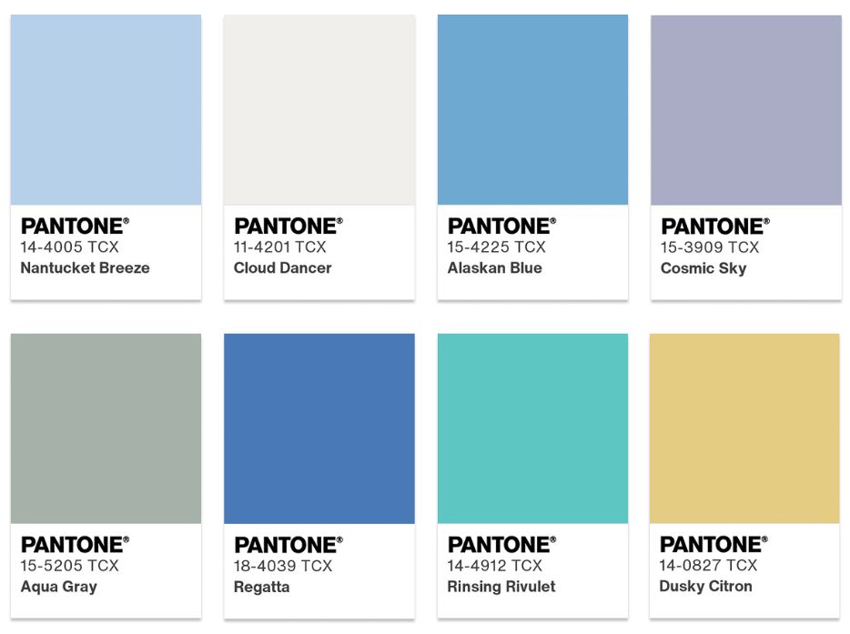 Kolory Pantone 2026: Cloud Dancer atmosferyczne błekity